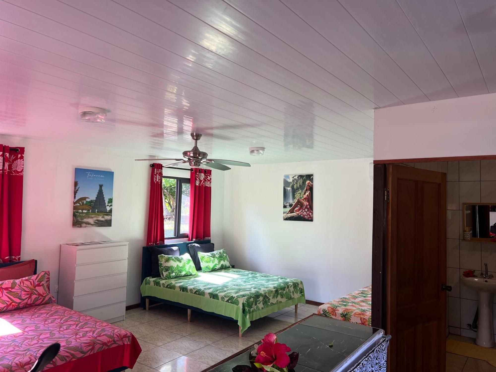 Korikori House Fakarava III Hotell Rotoava Eksteriør bilde